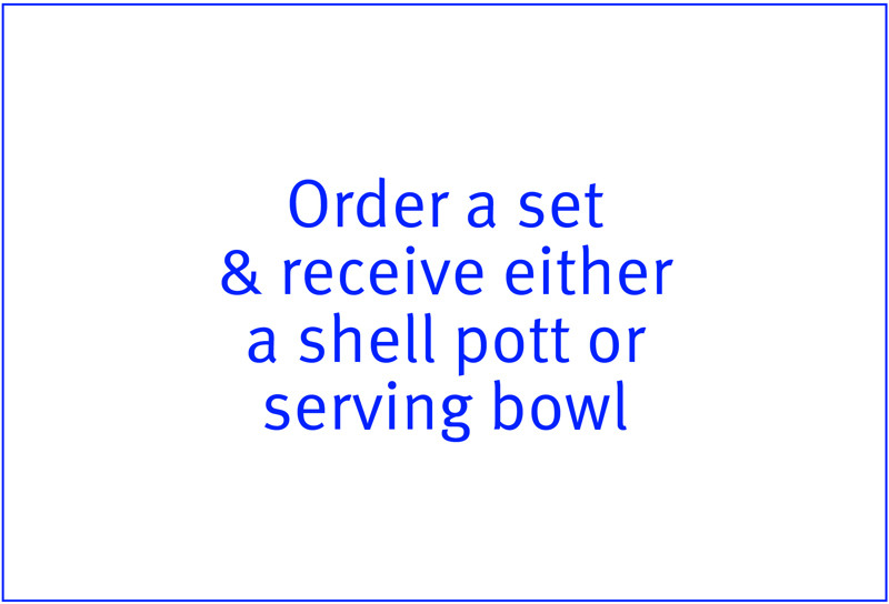 Those who order one of the eight sets as part of the Trunkshow can also look forward to various add-ons as a gift with their ord