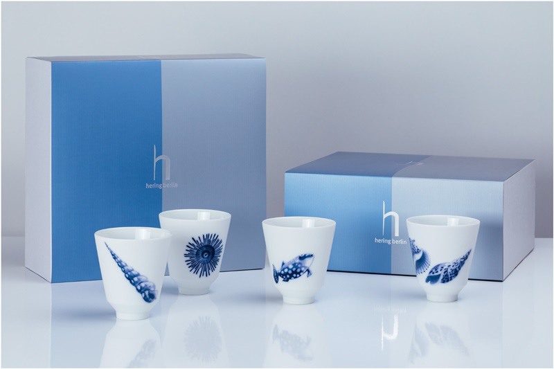 Porcelain gifts are handmade design objects