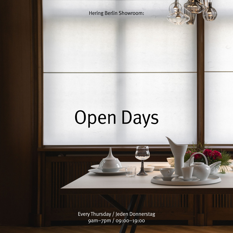 Open Days - every Thursday