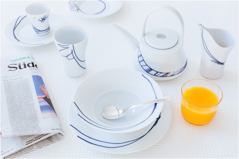 Feinstes Porzellan beim Frühstück für einem tollen Start in Ihren Tag
